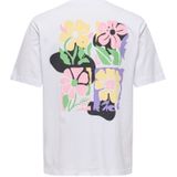 ONLY & SONS - ONSKEANE RLX SS PRINTED TEE - T-shirt - Wit - Korte Mouwen
