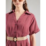 Onlnica - Blousejurk - Korte Mouwen - Knielengte - Inclusief Riem