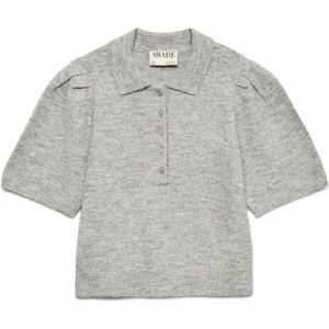 Awtassa - AWARE - Gebreide Polo - Regular Fit - 2/4 Mouwen - Drukknoopsluiting