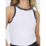 Onlvela Life S/L Top JRS, wit (bright white), S
