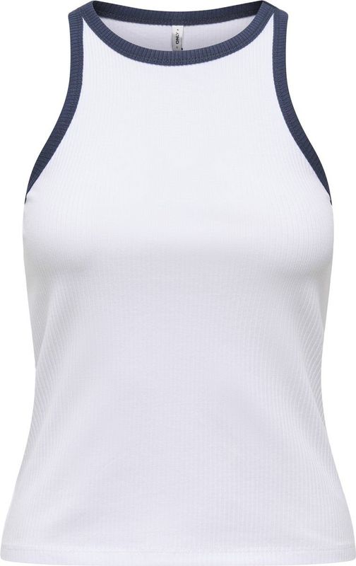 Onlvela Life S/L Top JRS, wit (bright white), S