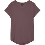T-shirt - Rose Brown - Zonder Sluiting - Regular Fit