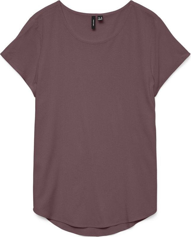 T-shirt - Rose Brown - Zonder Sluiting - Regular Fit