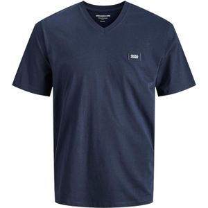 JACK&JONES JCOREACH TEE SS V-NECK WEH24 Heren T-shirt - Navy Blazer