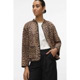 Vmclara - Gequilte Jas - Hoge Hals - Lange Mouwen - Voorzakken - Volledig Gevoerd