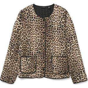 Vmclara - Gequilte Jas - Hoge Hals - Lange Mouwen - Voorzakken - Volledig Gevoerd