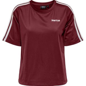 Onlsports - Sweatstof Top - Korte Mouwen - Regular Fit