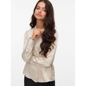 Vero Moda - Blouse - Zandkleur - 100% Gerecycled Polyester