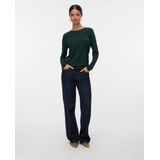 VERO MODA - VMAva - Top - Effen - Lange Mouw - Gerecycled Materiaal
