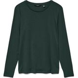 VERO MODA - VMAva - Top - Effen - Lange Mouw - Gerecycled Materiaal