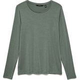 VERO MODA - VMAva - Top - Effen - Lange Mouw - Gerecycled Materiaal