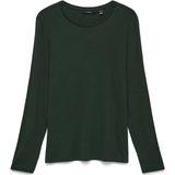 VERO MODA - VMAva - Top - Effen - Lange Mouw - Gerecycled Materiaal