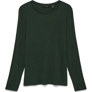 VERO MODA - VMAva - Top - Effen - Lange Mouw - Gerecycled Materiaal
