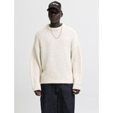 Jack & Jones - JCOKIDD - Trui - Offwhite - Losse Pasvorm