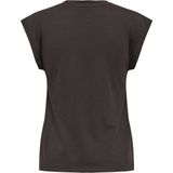 Onldelia S/L O-Neck Mix Top Box JRS, bruin, M