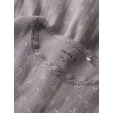 Jurk - All-Over Print - Ronde Hals - Korte Pofmouwen