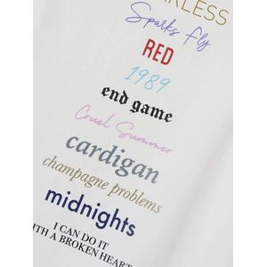 NAME IT - NKFFERN CICONS SS NREG TOP SKY - T-shirt - Wit
