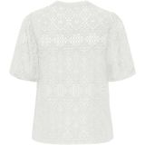 Only - Luz Puff Sleeve Shirt - Off White - Dames - Regular Fit