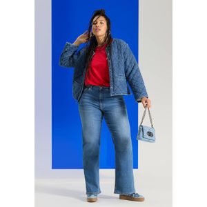 ONLY CARMAKOMA jasje quilted medium blue denim