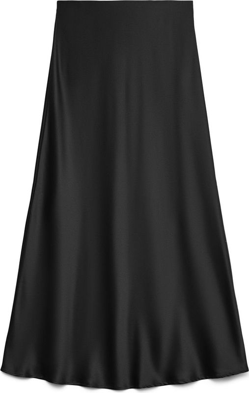 Vero Moda - VMMERLE ANKLE SKIRT - Rok - Zwart - Enkellang