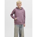 JACK&JONES - JCOUNION PRINT SWEAT HOOD JNR - Jongens - Sweater - Paars