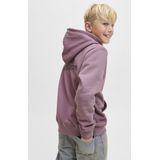 JACK&JONES - JCOUNION PRINT SWEAT HOOD JNR - Jongens - Sweater - Paars