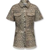 KIDS ONLY GIRL - Regular Fit Playsuit - Bruin - Panterprint
