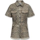 KIDS ONLY GIRL - Regular Fit Playsuit - Bruin - Panterprint