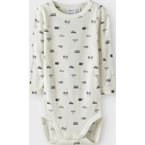 Needle Drop - Bodysuit - Zwart - 100% Merinowol
