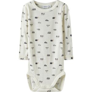 Needle Drop - Bodysuit - Gemêleerd - 100% Merinowol