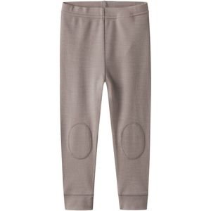 Merinowol - Legging - Zacht - Slim Fit - Mid-Waist - Patches op de Knieën