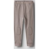 Merinowol - Legging - Zacht - Slim Fit - Mid-Waist - Patches op de Knieën