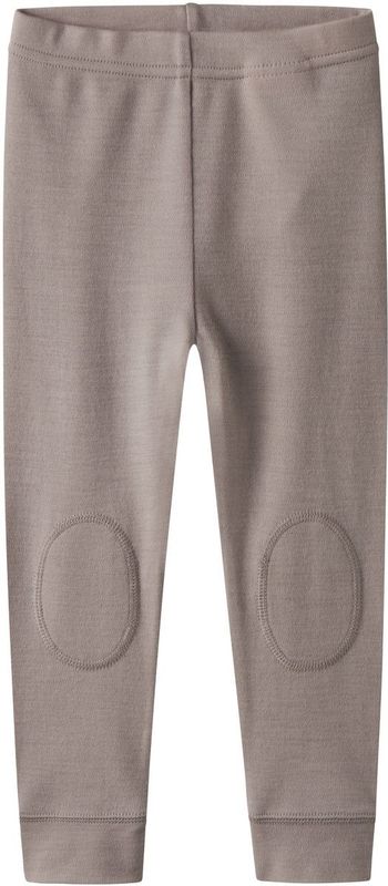 Merinowol - Legging - Zacht - Slim Fit - Mid-Waist - Patches op de Knieën