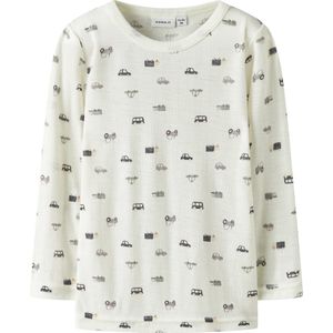 Needle Drop - T-shirt - Groen - 100% Merinowol