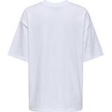 Only - Rikka Satin Shirt - Wit - Nachtkleding