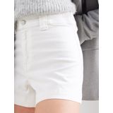 ONLY - ONLPARIS - Korte Broek - Wit - High Waist