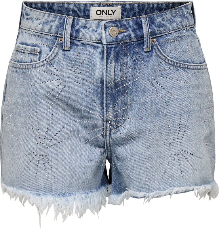 Onlgabi - High Waist - Denim Shorts - Regular Fit