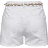 Denim Shorts - Blauw - Katoen - High Waist