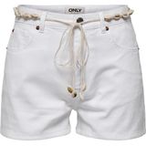 Denim Shorts - Blauw - Katoen - High Waist