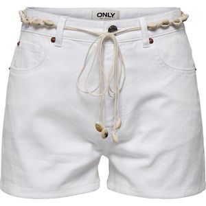 Denim Shorts - Blauw - Katoen - High Waist