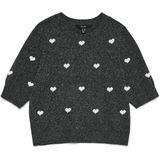 Vero Moda - Trui - Light Grey Melange - Polyester/Nylon/Elastan