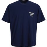 Jack & Jones - JORNORREBRO TYPO TEE - T-shirt - Ocean cavern - Korte Mouwen