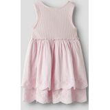 NAME IT - NMFFILONE - Jurk - Groen/Rosa - Mouwloos - Knielengte