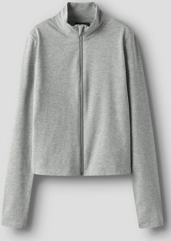 Cardigan - Blauw - Hoge Hals - Lange Mouwen