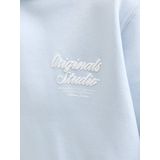 Jack and Jones Junior - Hoodie - Groen - Sweatstof - Kangoeroezak