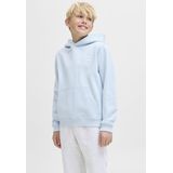 Jack and Jones Junior - Hoodie - Groen - Sweatstof - Kangoeroezak
