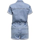 Only - Jumpsuit - Lichtblauw - Denim - Regular Pasvorm