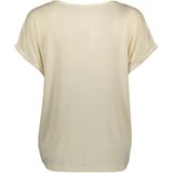 Vmvanessa - Top - V-Hals - Korte Mouwen - Relaxed Fit - Kanten Detail