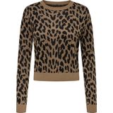 Toasted Coconut - Pullover - Melange/Black - Ronde Hals - Lange Mouwen - Regular Fit