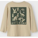 Name It - Peutert-shirt - Beige - Lange Mouwen